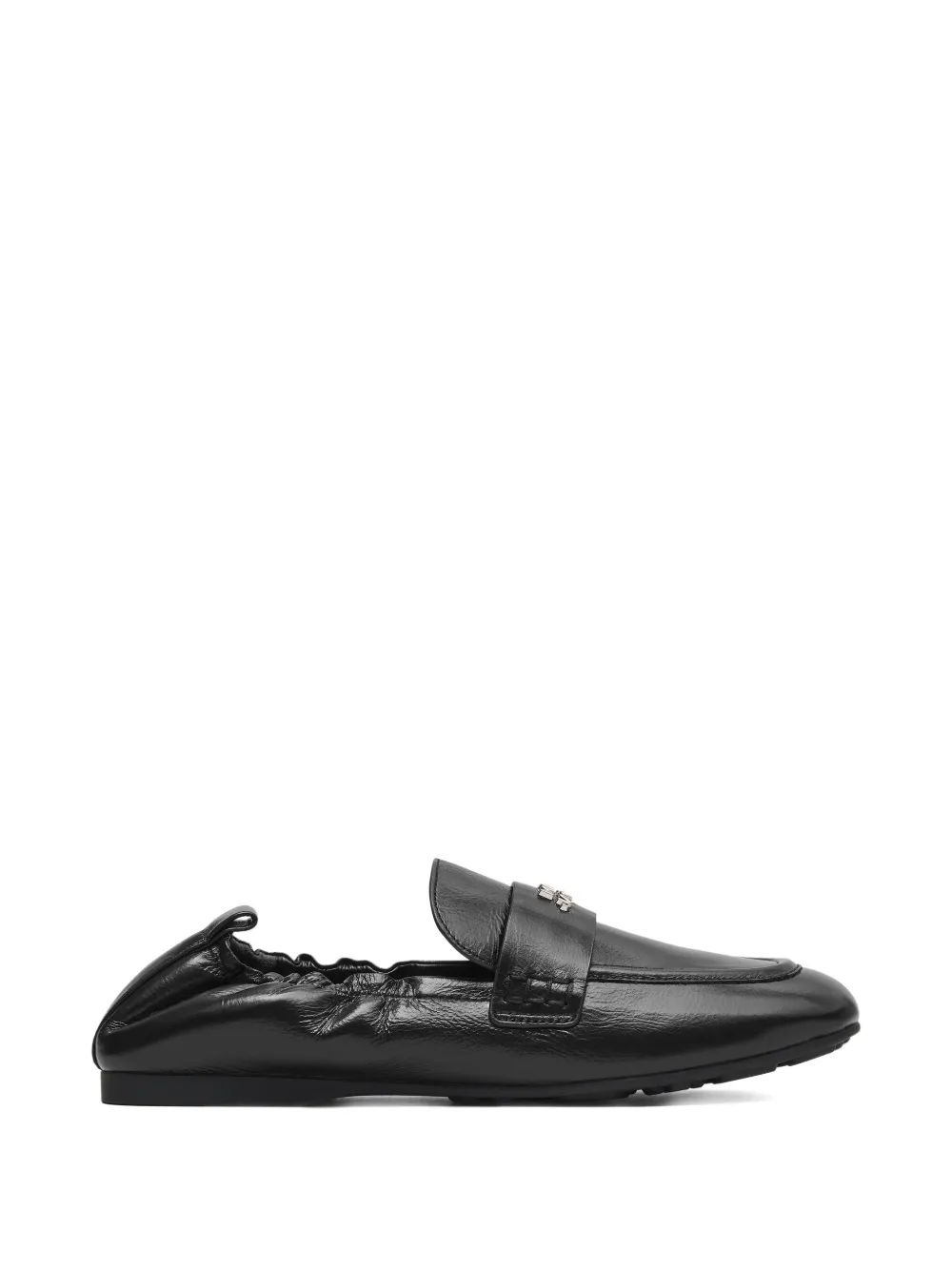 Marc Jacobs Logo-plaque Leather Loafers In Multi