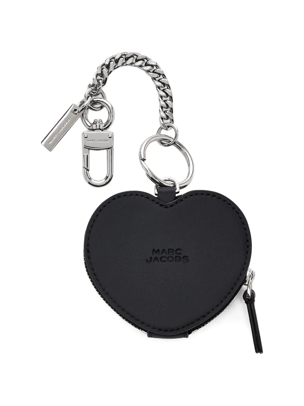 Marc Jacobs ハート クッキー レザーチャーム | ブラック | FARFETCH JP