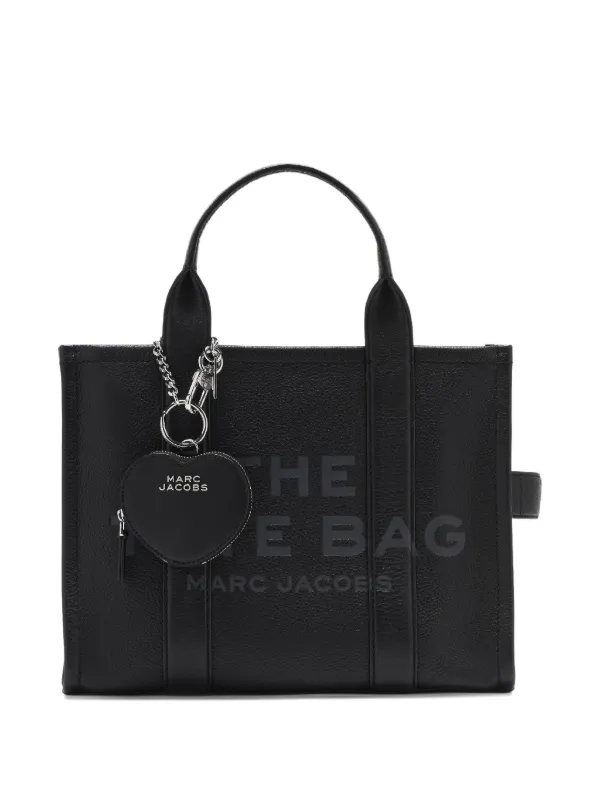 Marc Jacobs ハート クッキー レザーチャーム | ブラック | FARFETCH JP