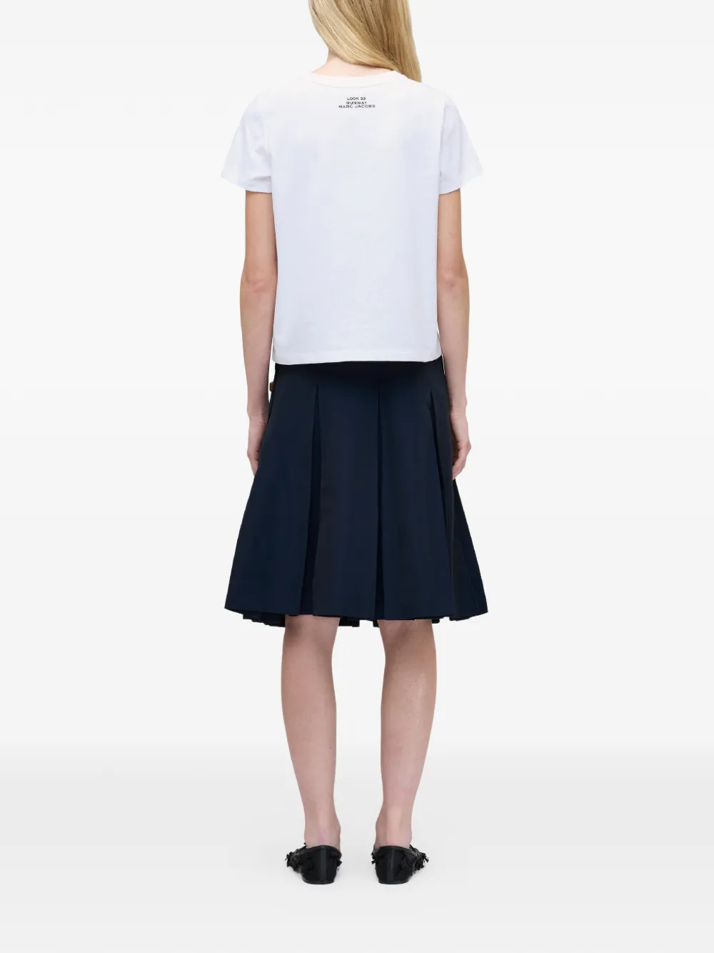  Marc Jacobs Round-neck Short-sleeve T-shirt - White 
