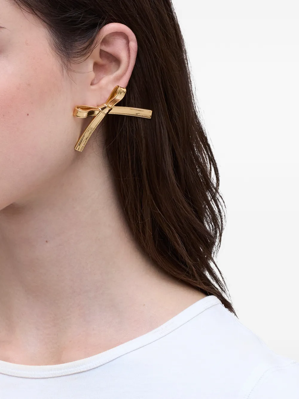  Marc Jacobs Bow-shape Earrings - Gold 