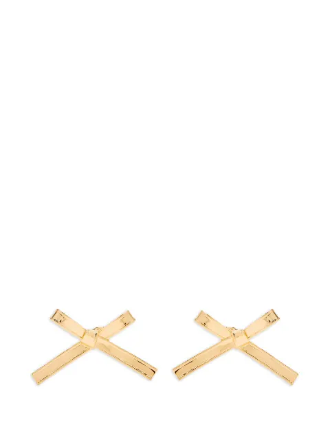Marc Jacobs bow-shape earrings
