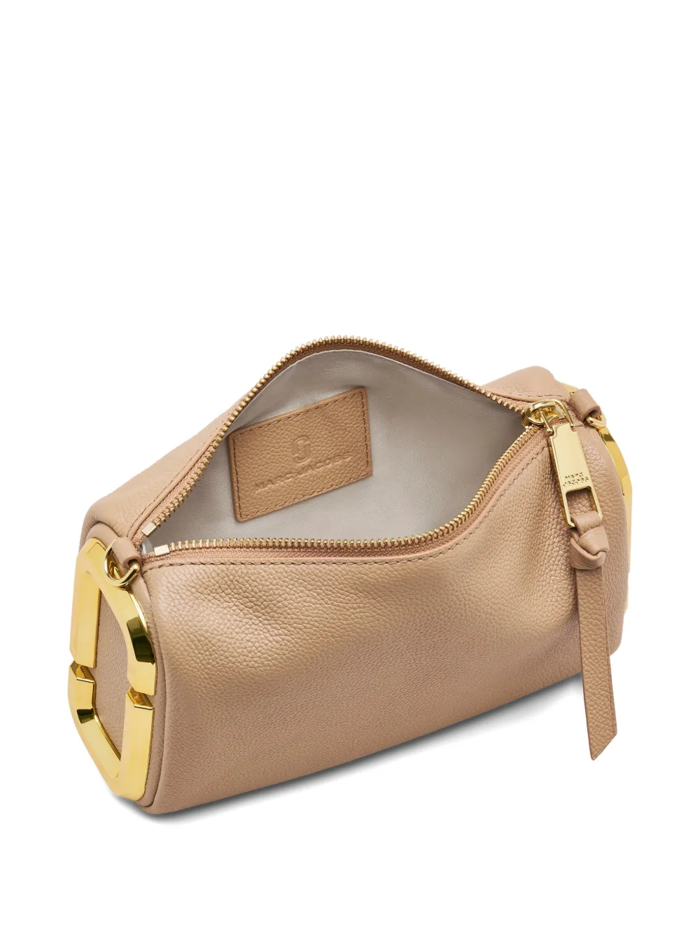 Marc Jacobs The Snapshot leren clutch Beige