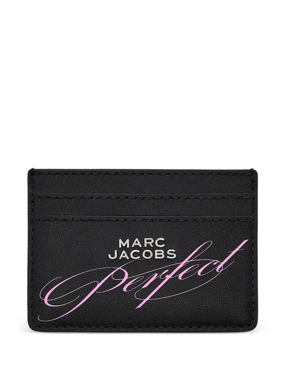 Marc Jacobs Portacarte con logo - Nero