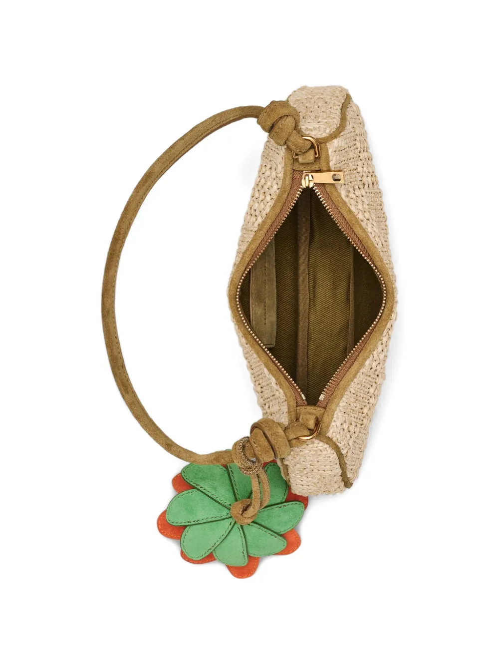 Marc Jacobs The Summer geweven shopper met bedel Beige
