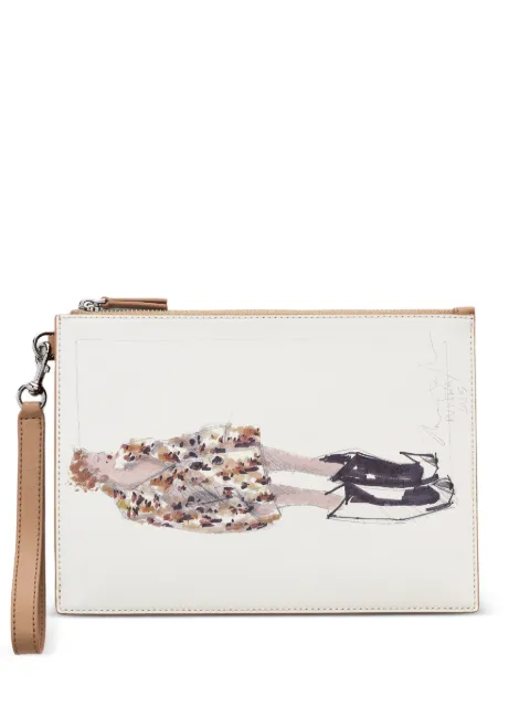 Marc Jacobs cartera con diseño de boceto