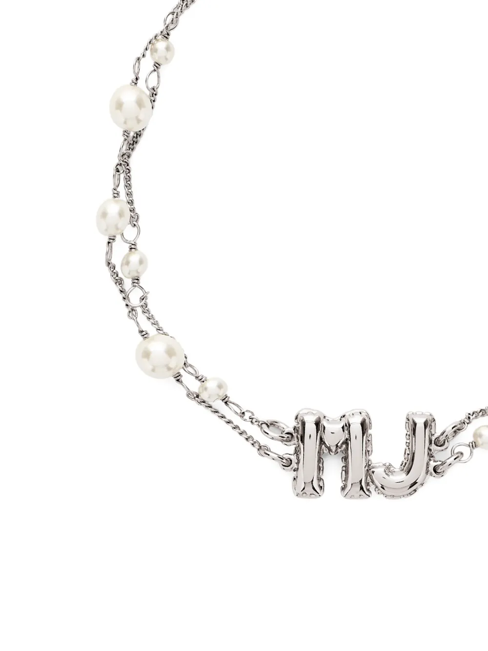  Marc Jacobs The Pearl Balloon Bracelet - Silver 