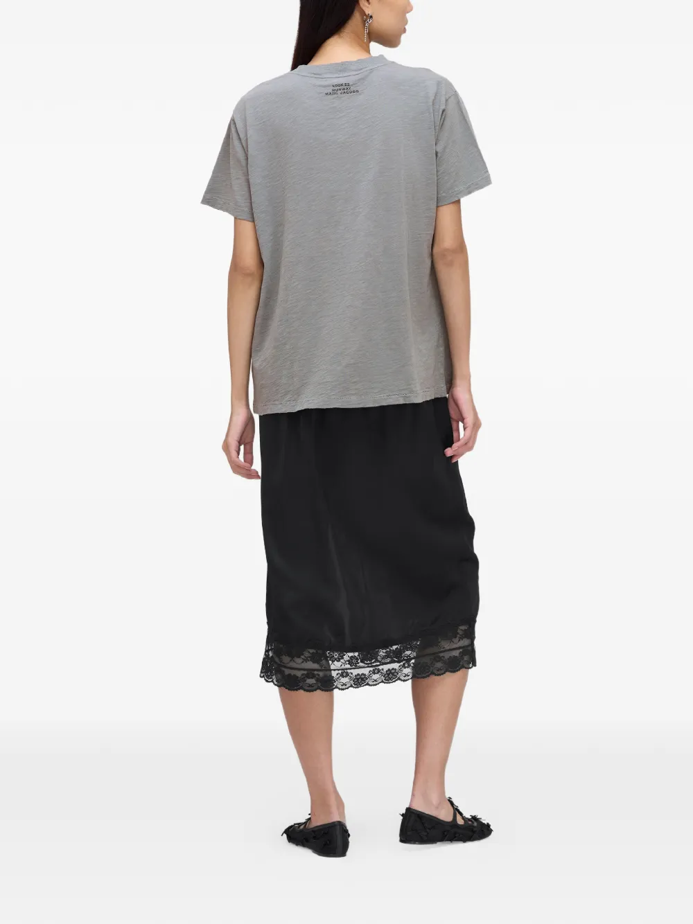  Marc Jacobs Round-neck Short-sleeve T-shirt - Grey 
