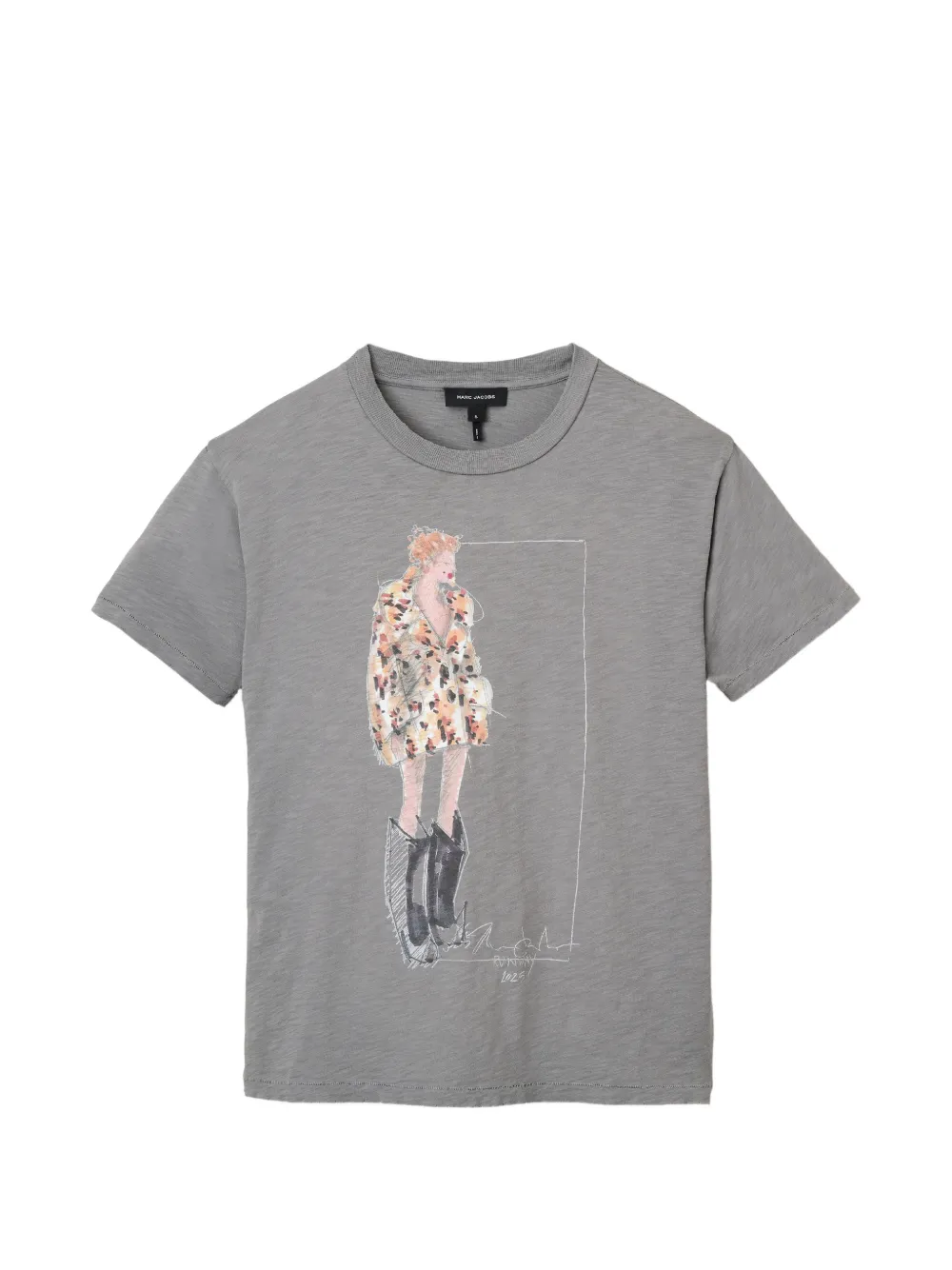 Marc Jacobs round-neck short-sleeve T-shirt - Grigio