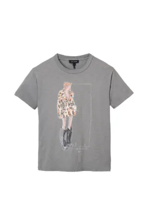 Ashley Williams グラフィック Tシャツ | グレー | FARFETCH JP