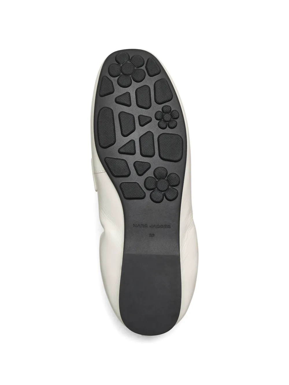 Marc Jacobs Leren loafers Beige