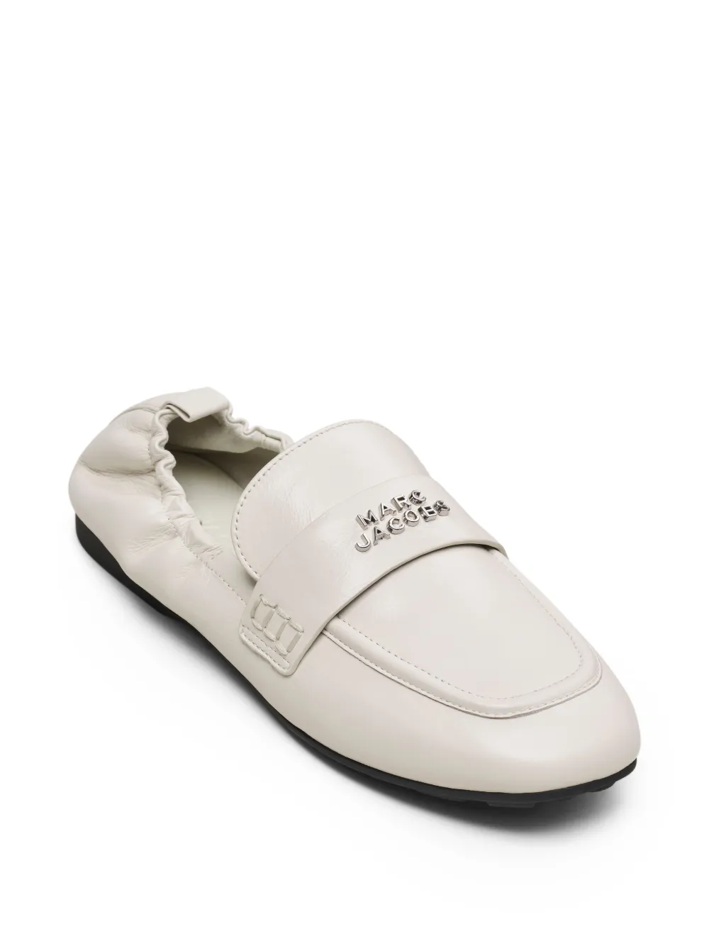 Marc Jacobs Leren loafers Beige