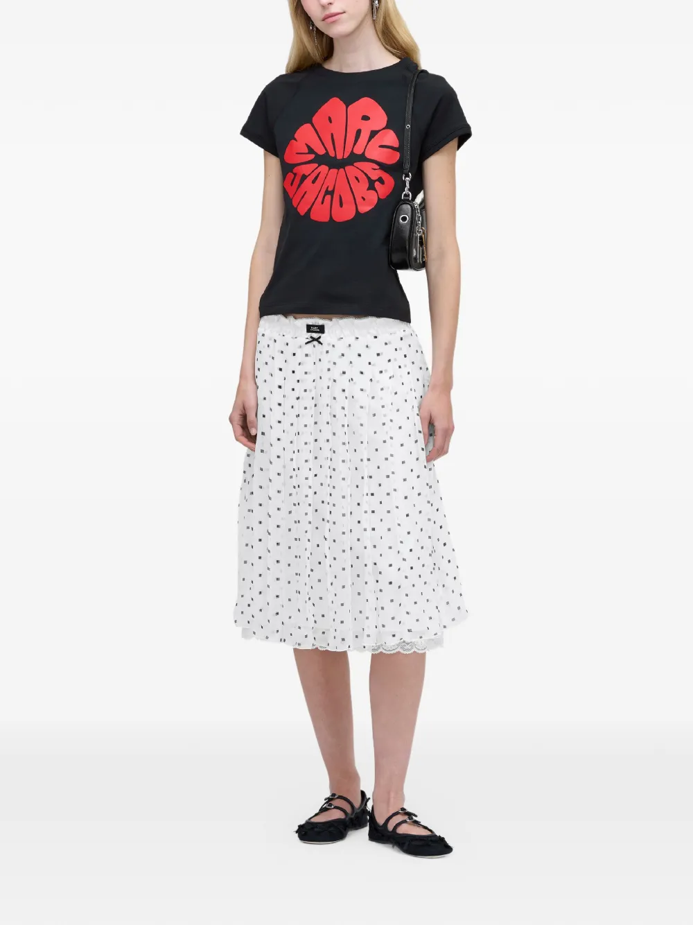 Marc Jacobs レースディテール スカート | ホワイト | FARFETCH JP