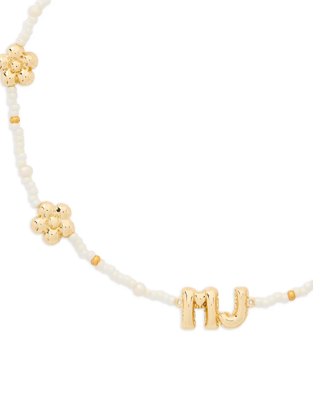  Marc Jacobs Collar The Balloon Beaded - Dorado 