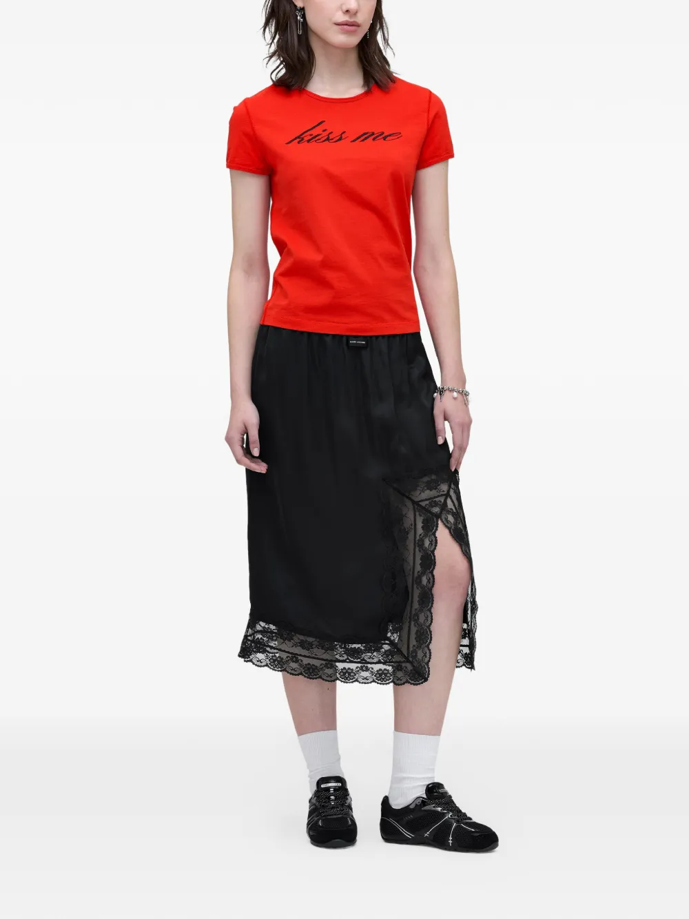  Marc Jacobs Round-neck Short-sleeve T-shirt - Red 