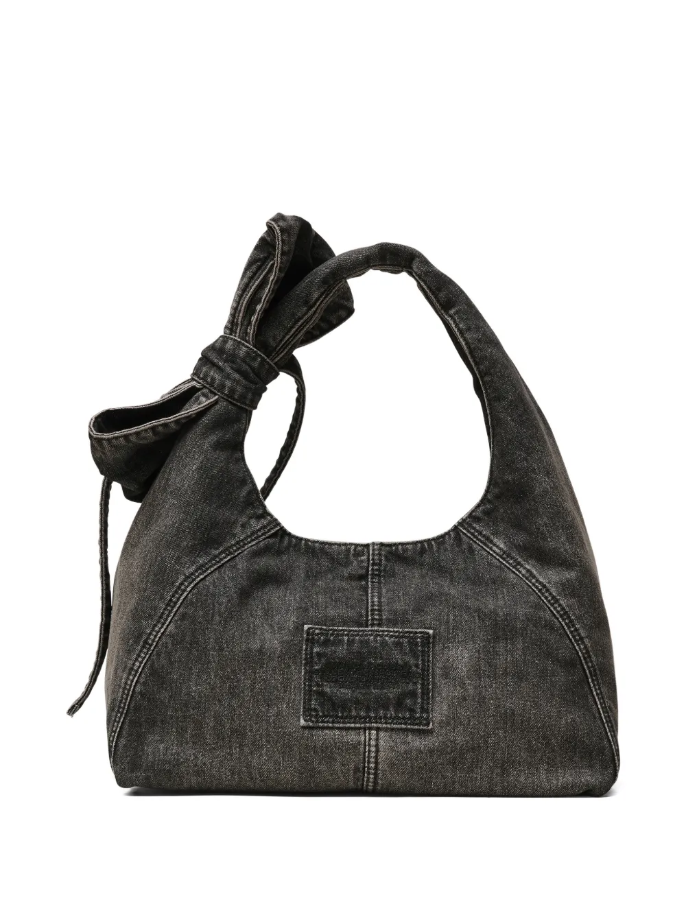 Marc Jacobs Schoudertas met strikdetail Zwart
