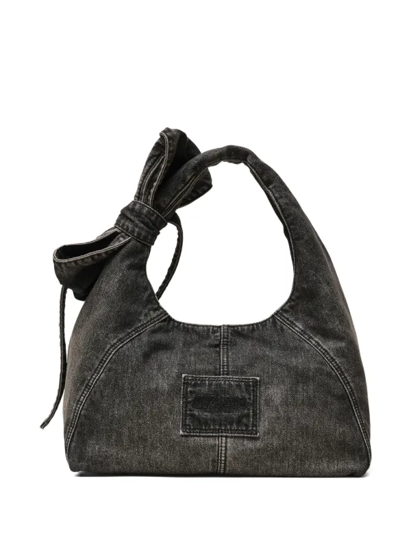 Marc Jacobs リボンディテール ショルダーバッグ | ブラック | FARFETCH JP