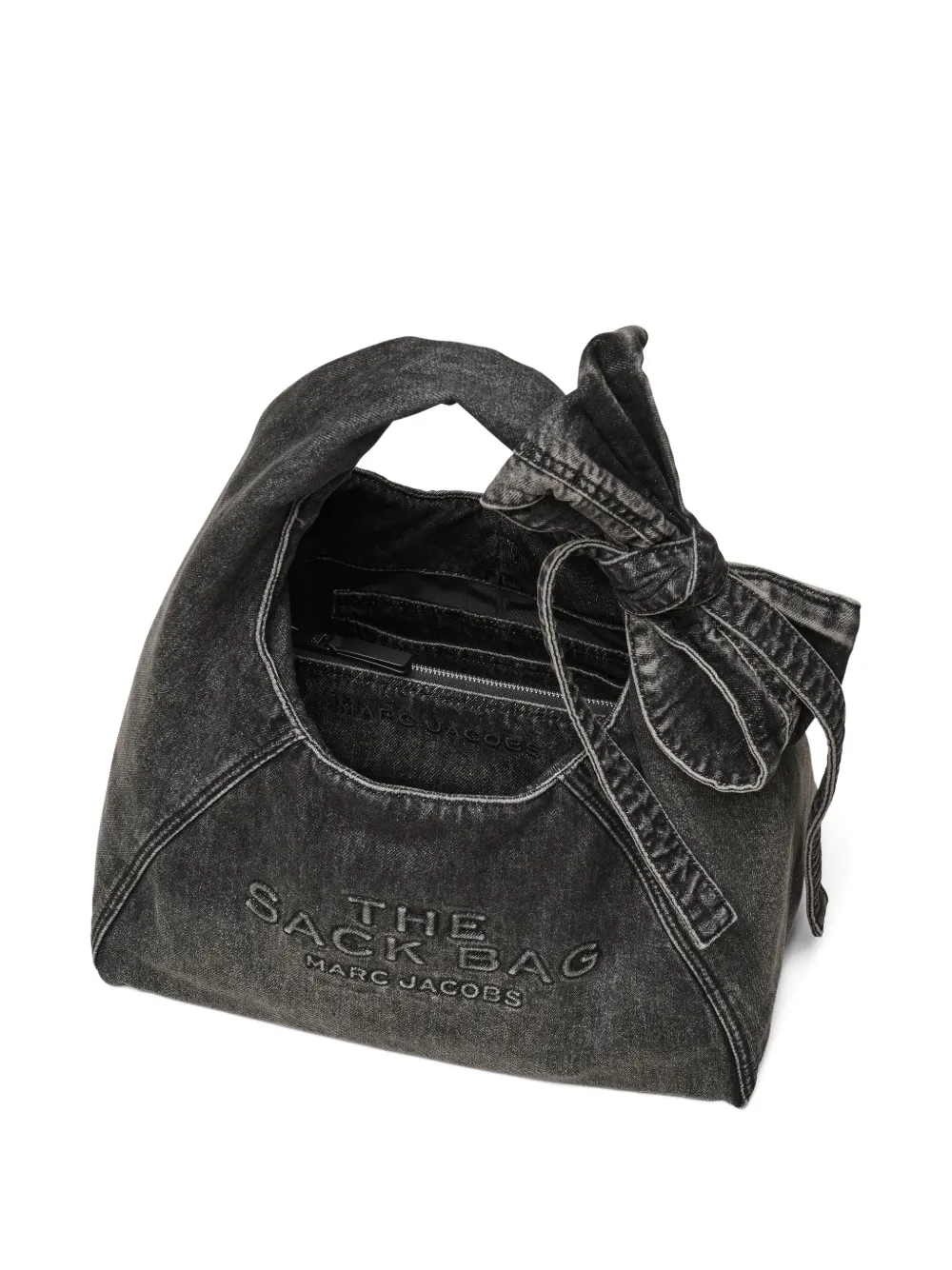 Marc Jacobs Schoudertas met strikdetail Zwart