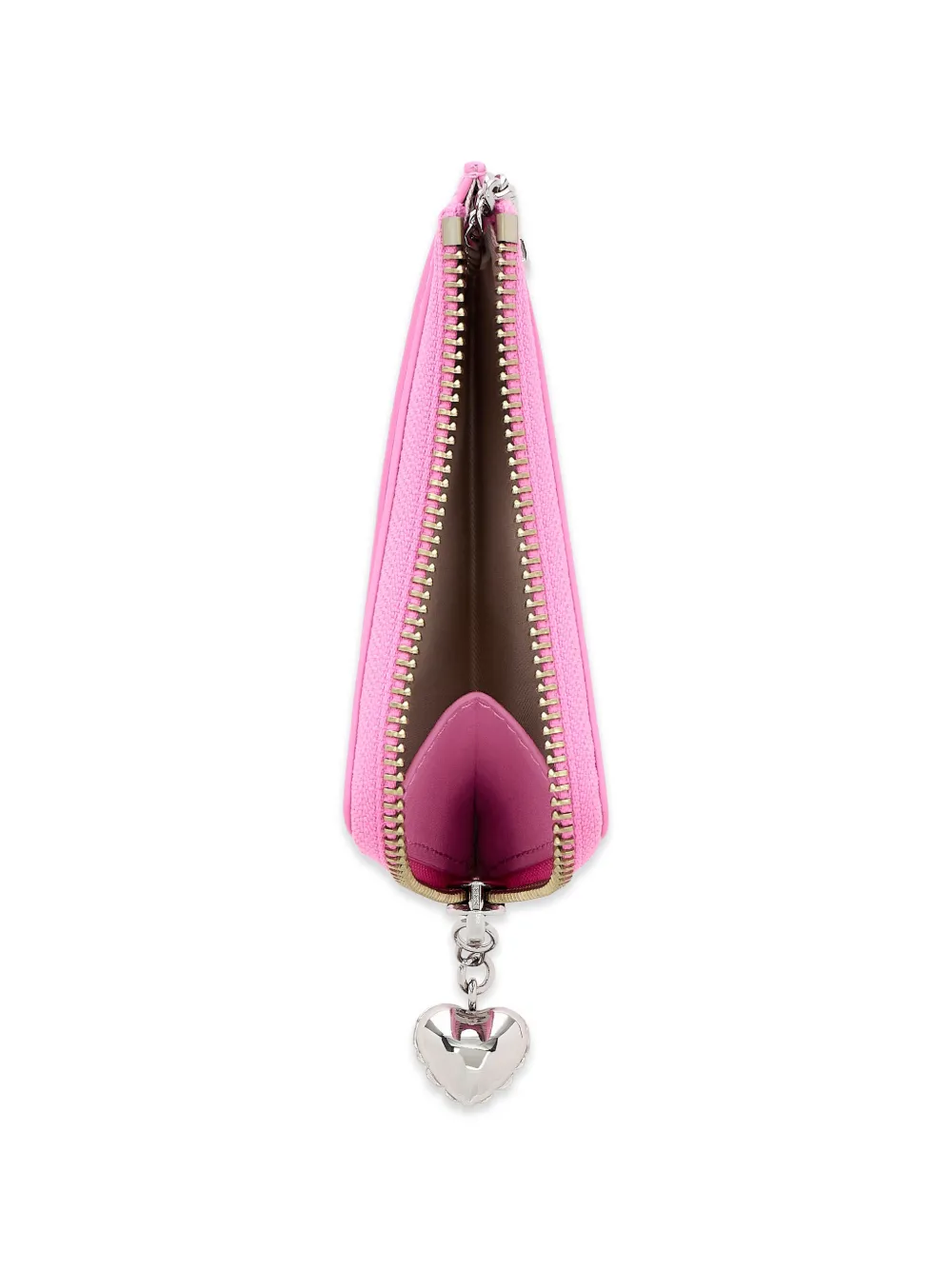  Marc Jacobs Logo Charm Zip Wallet - Pink 