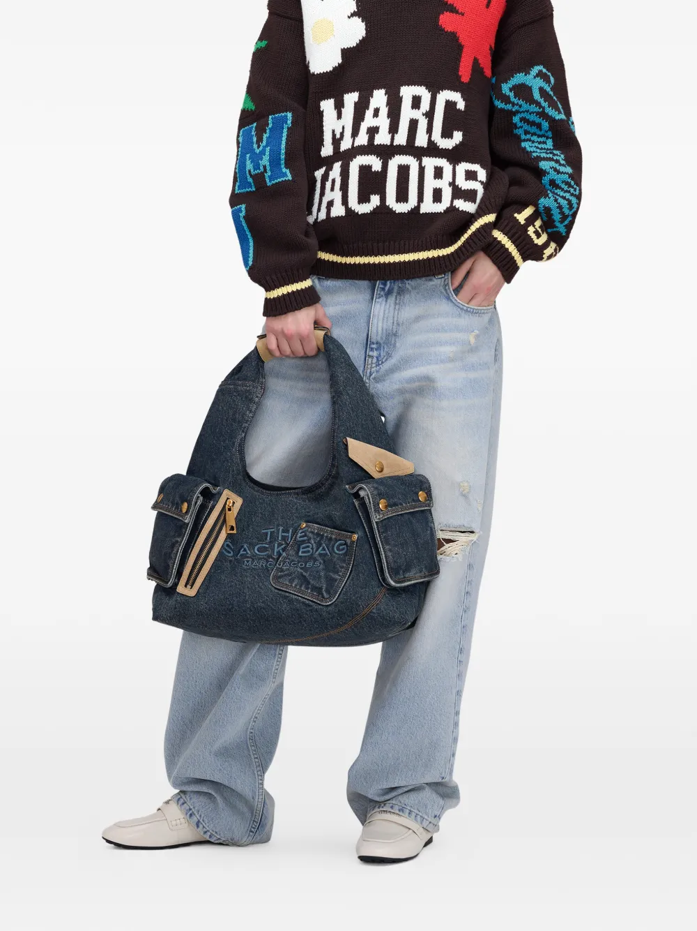  Marc Jacobs Bolso Shopper The Denim - Azul 