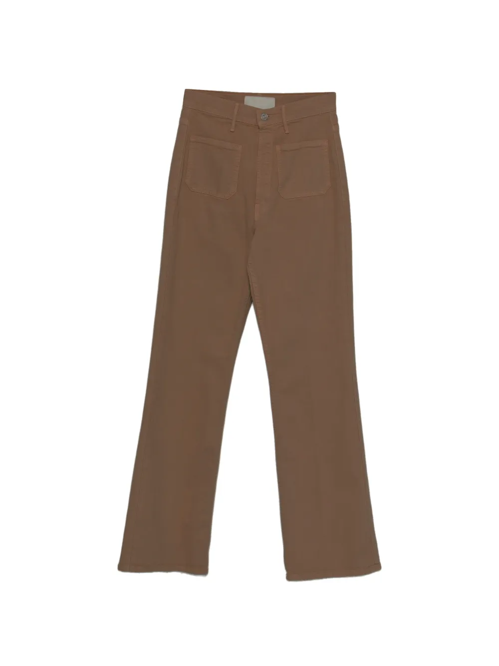 MOTHER patch pocket bookie trousers - Toni neutri