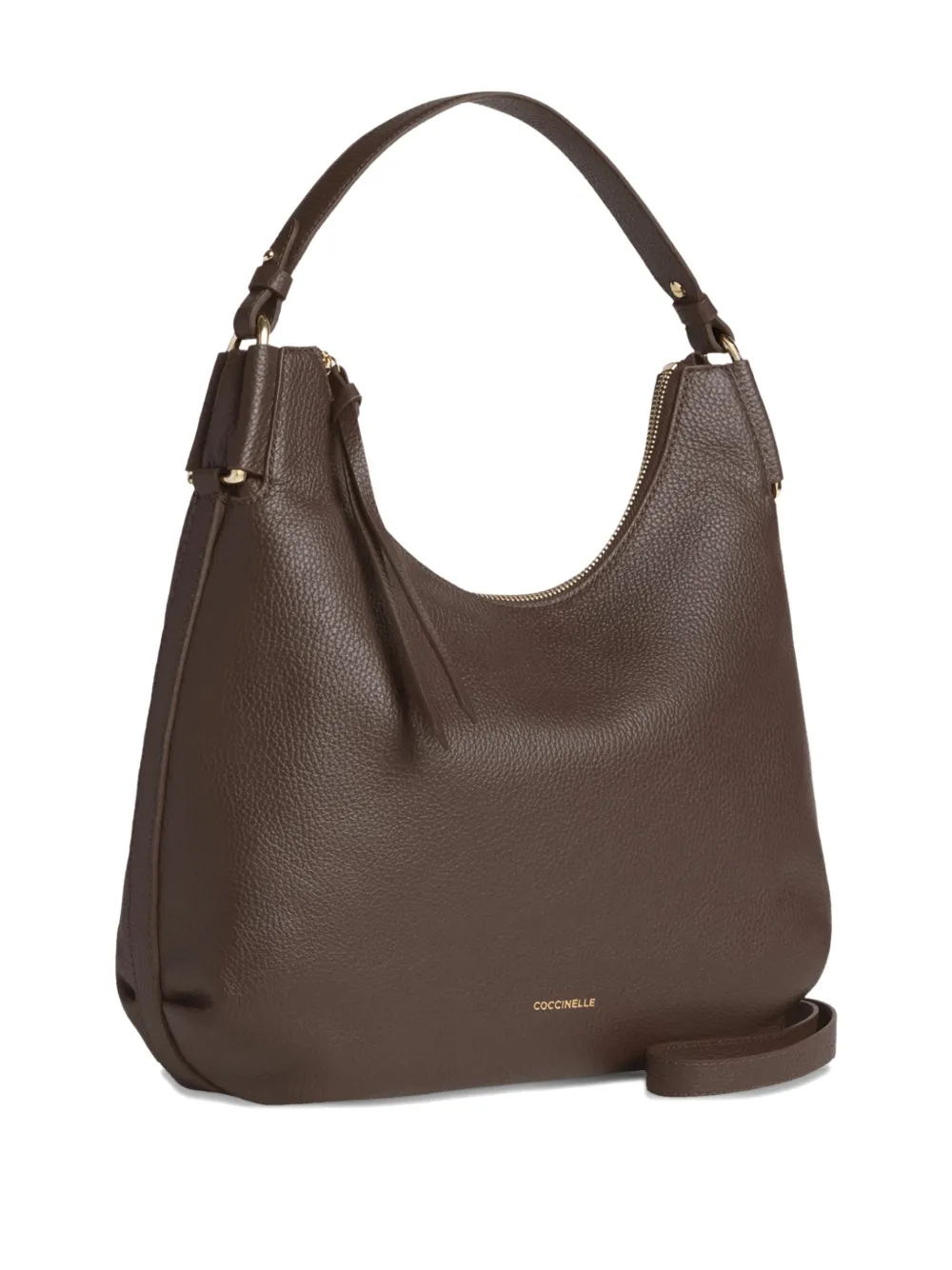 Coccinelle Rebekka kleine schoudertas - Bruin