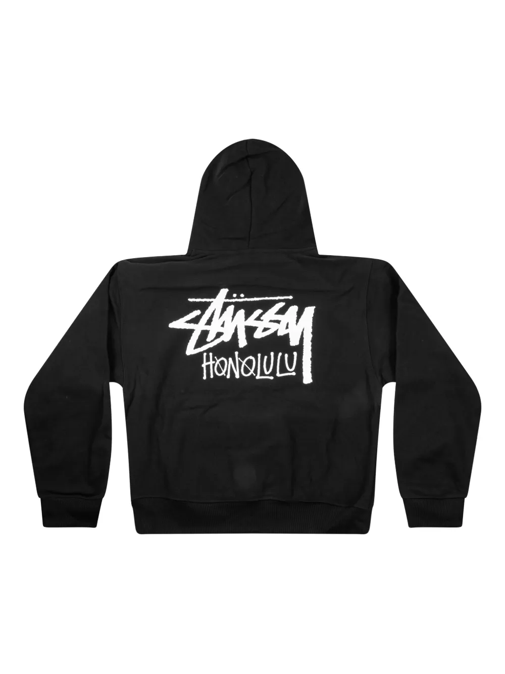 St&uuml;ssy Hawaii Exclusive hooded sweatshirt - Zwart
