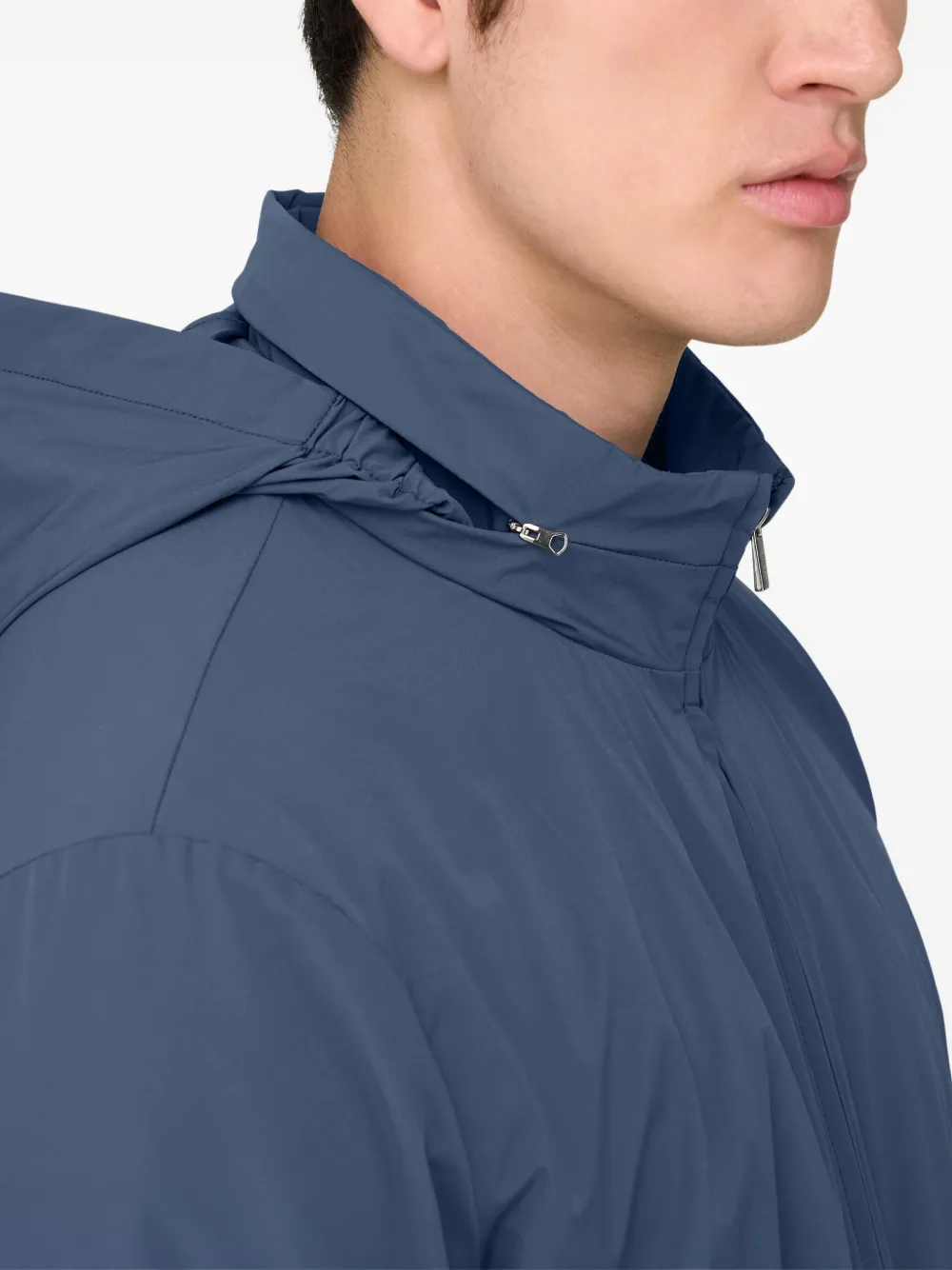 Zip Technical Fabric Jacket