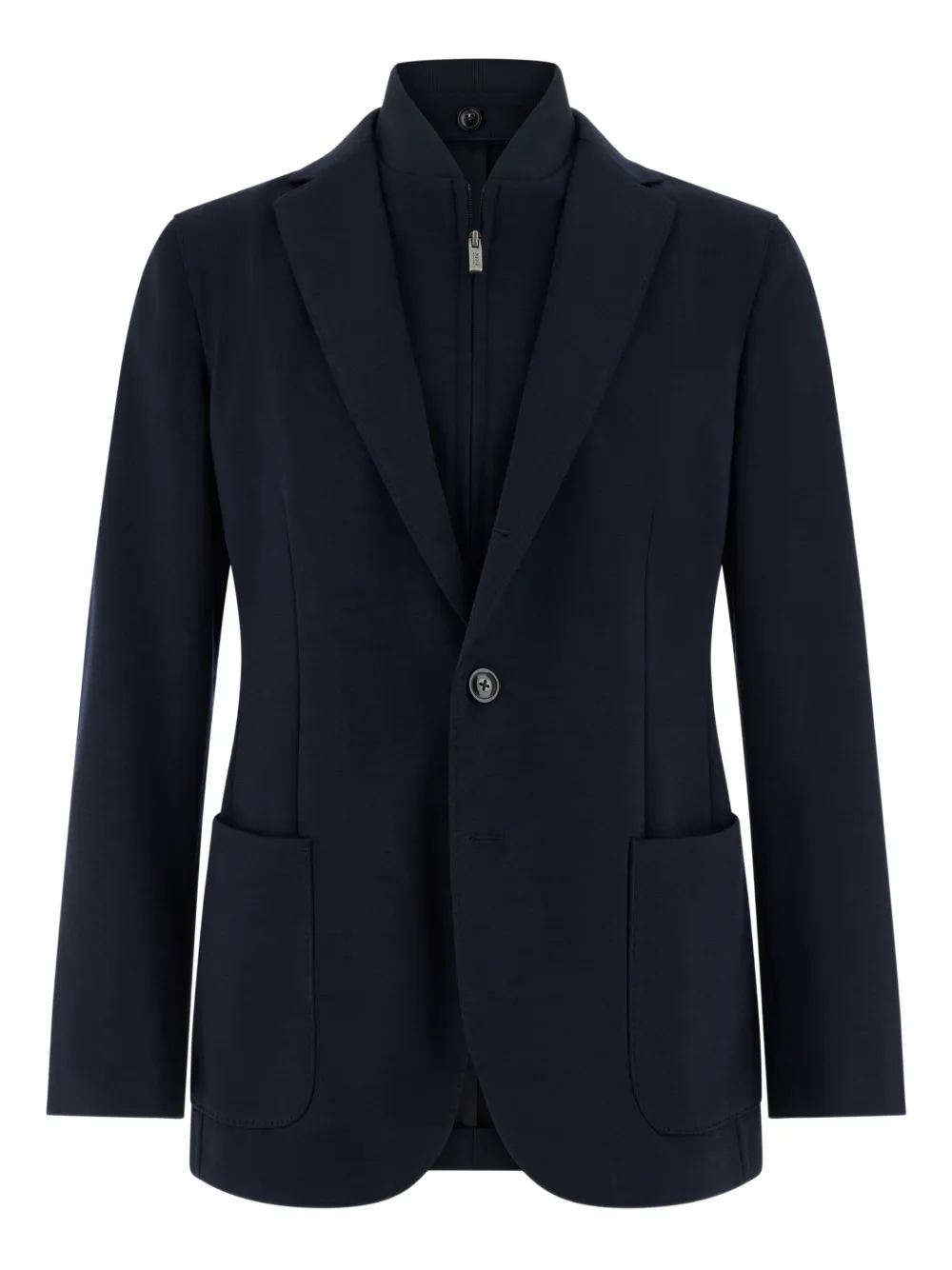 Boggi Milano detachable patch pocket jacket - Blu