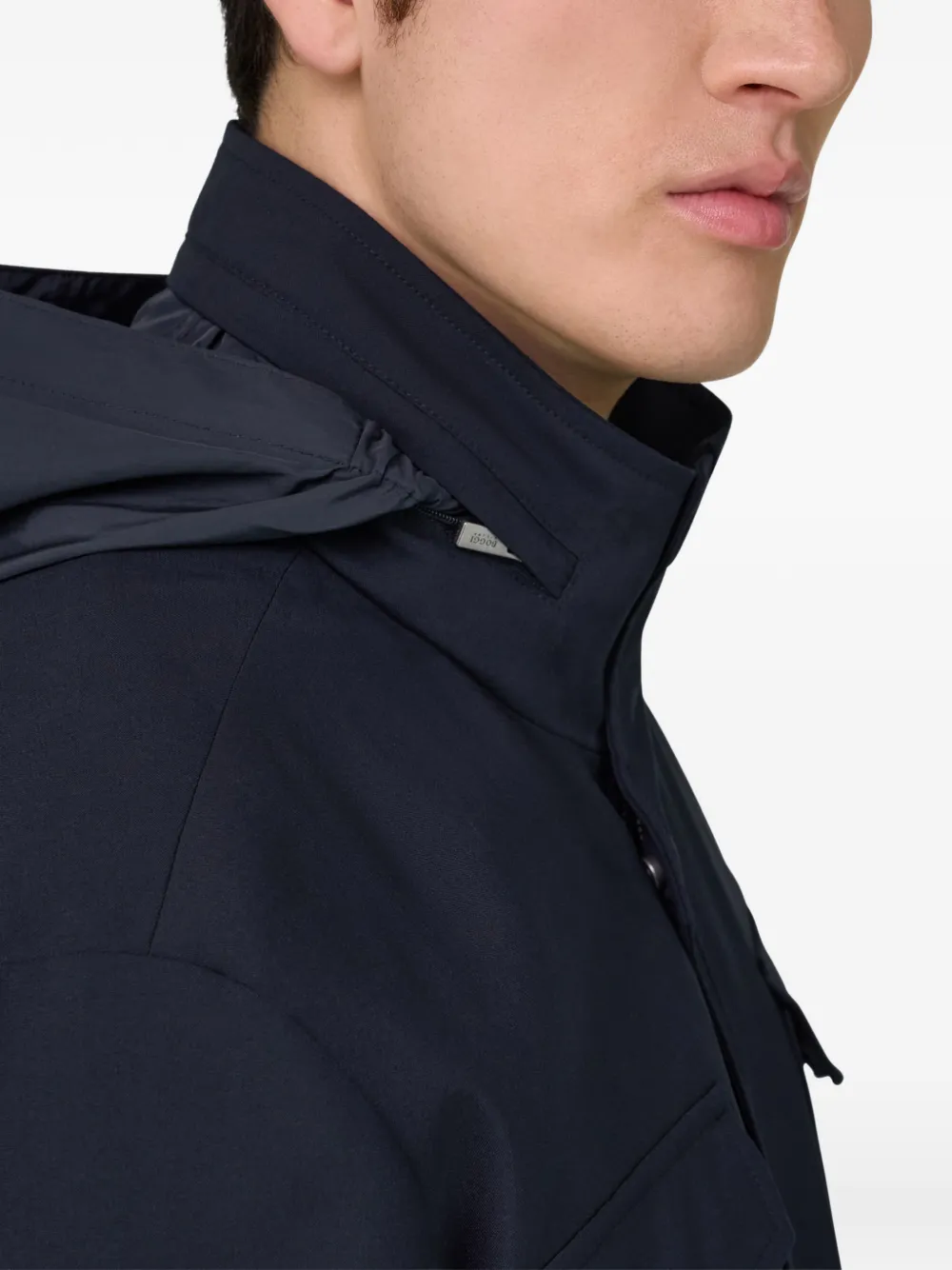 Laminated Technical Field Jacket