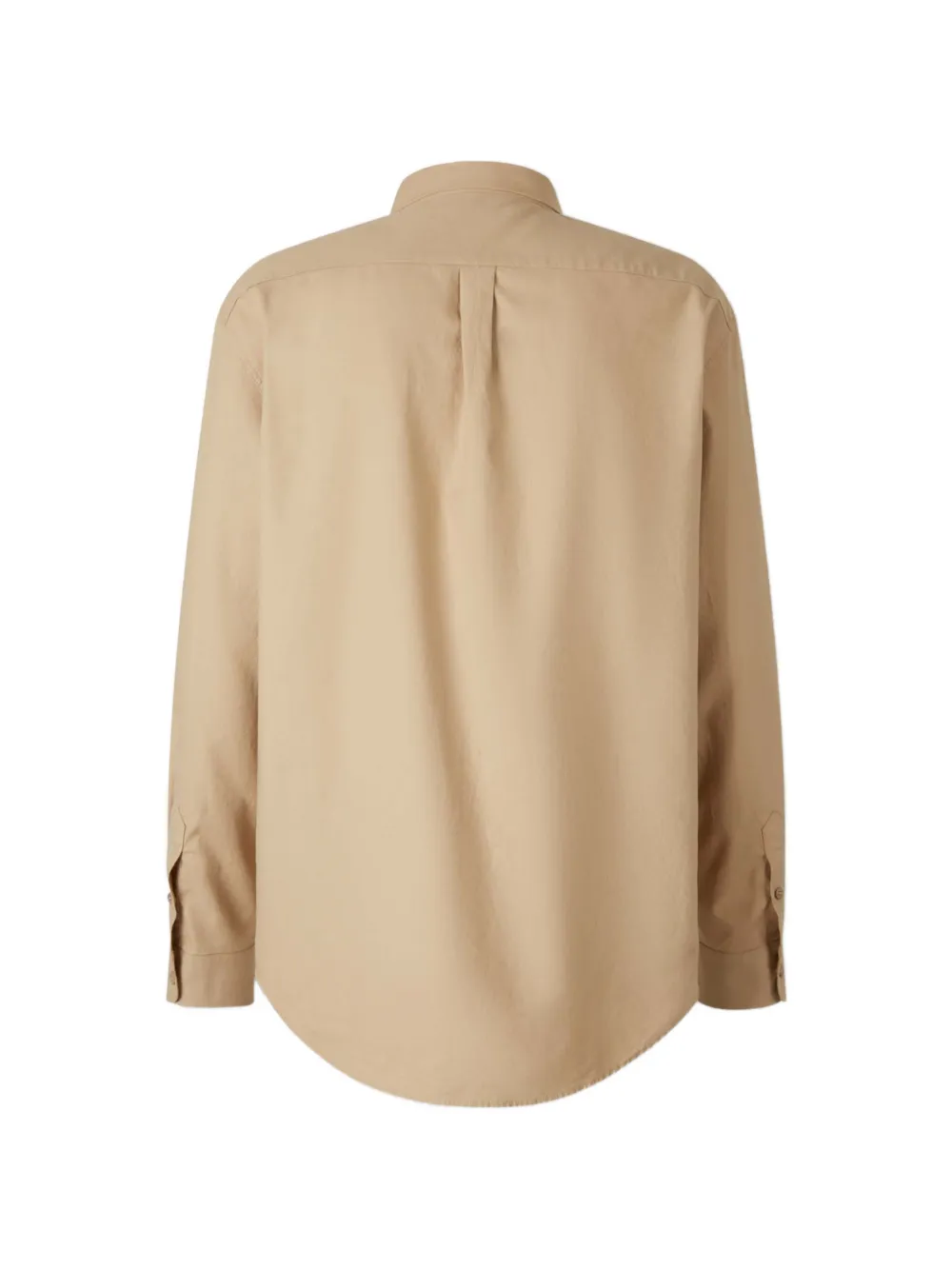 Balmain embroidered-logo button shirt - Beige