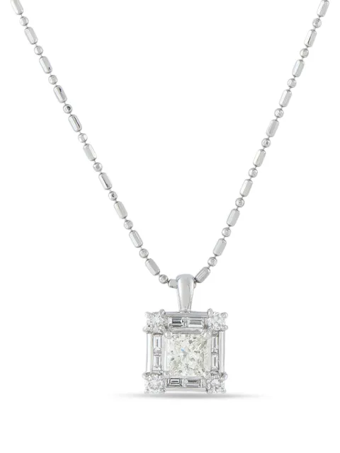 LB Exclusive diamond platinum necklace