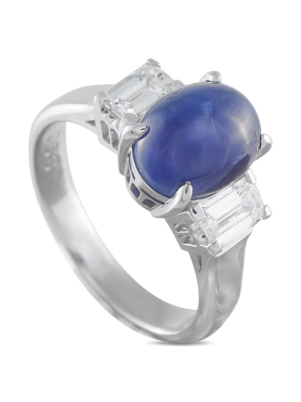 LB Exclusive diamond and sapphire ring - Argento