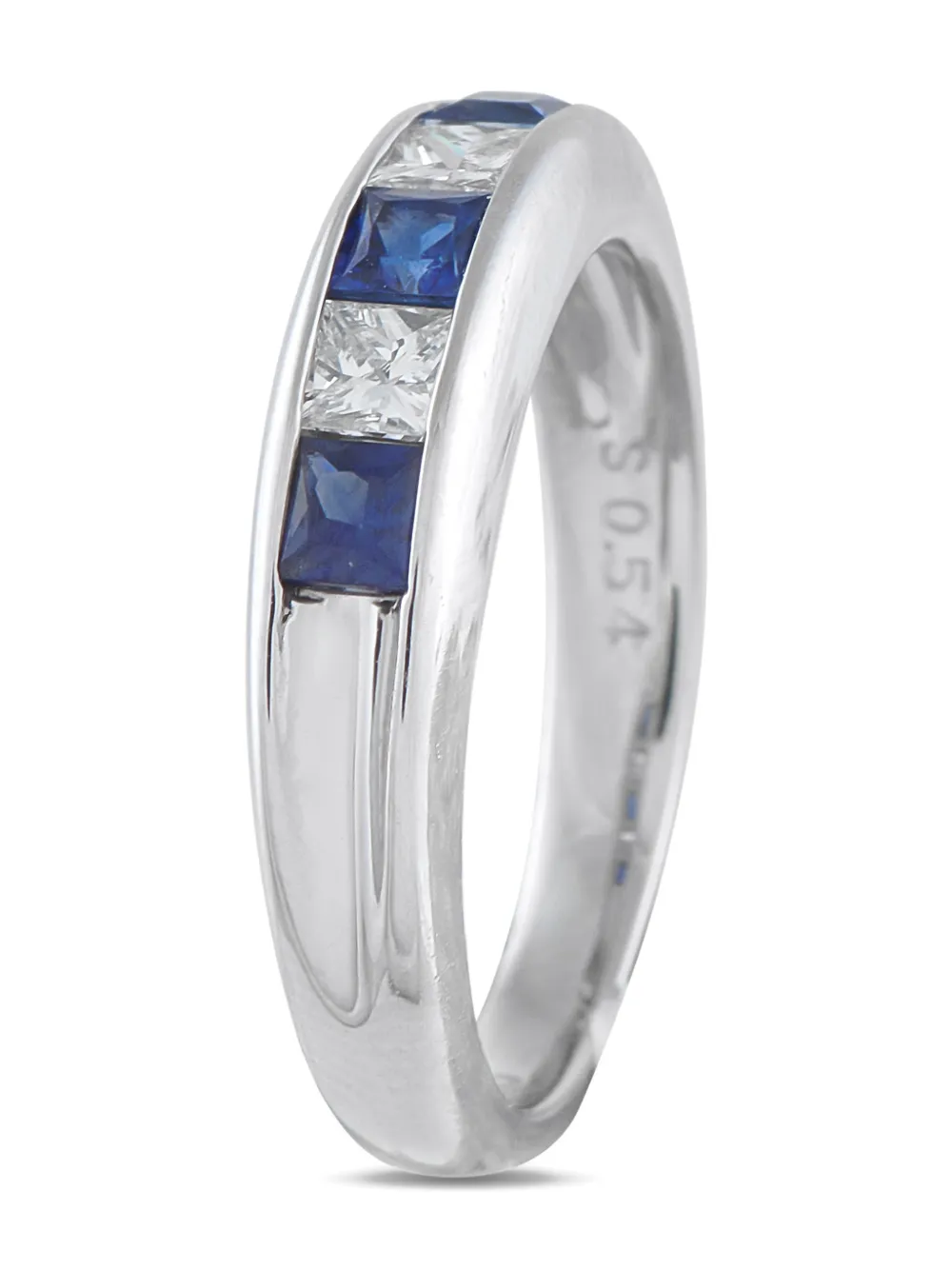 LB Exclusive diamond and sapphire ring - Argento