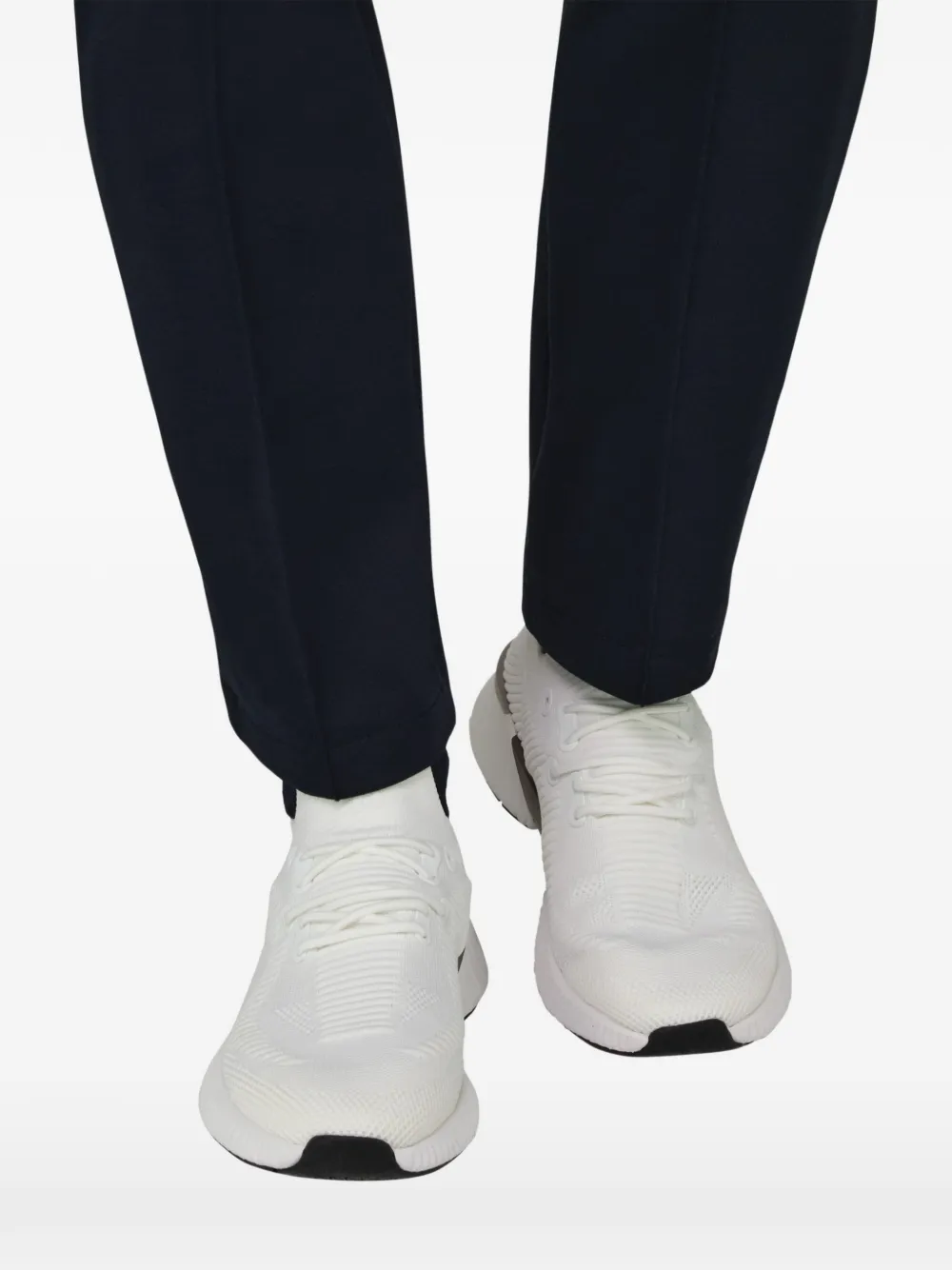 Boggi Milano Willow gebreide sneakers Wit