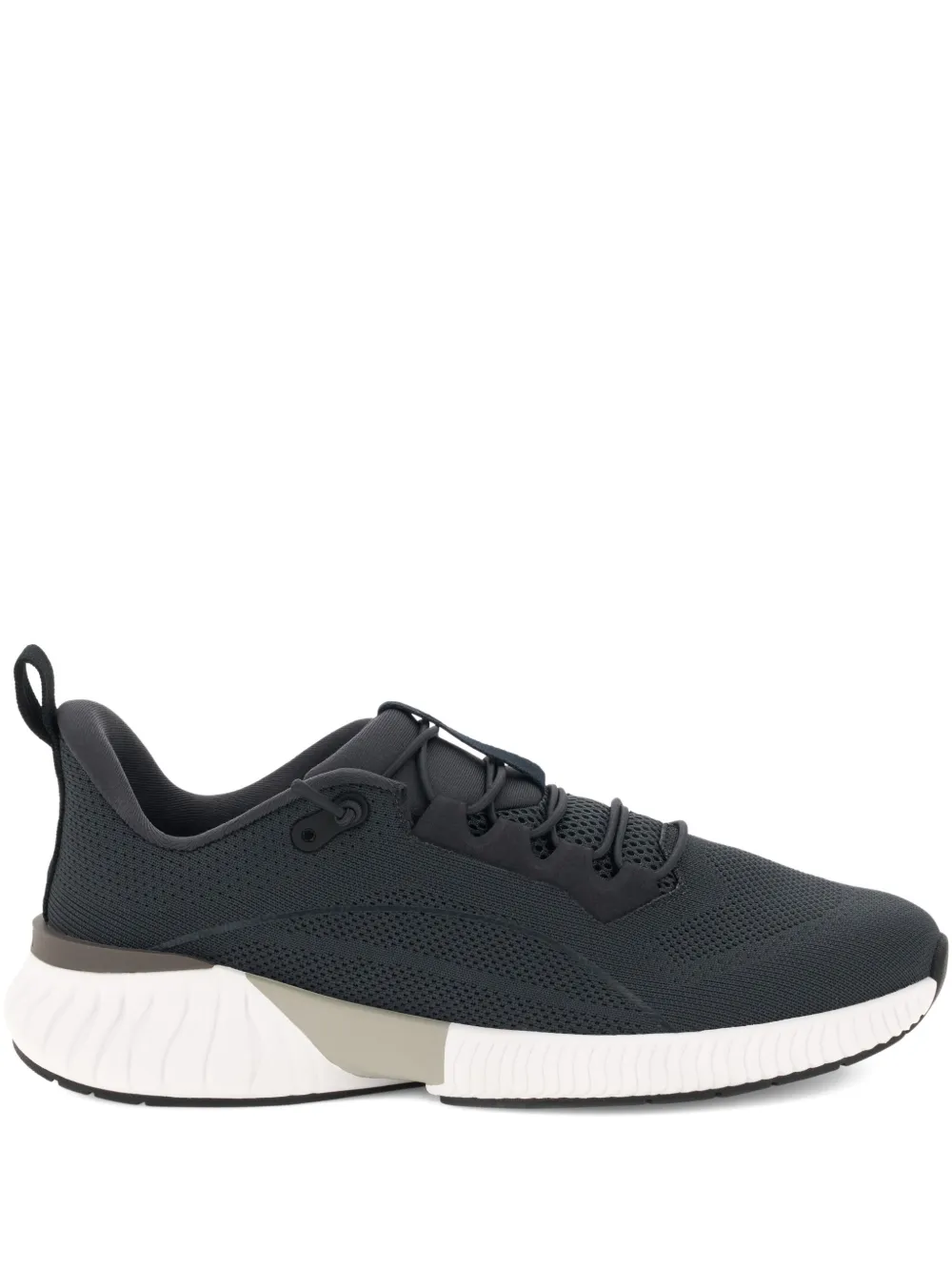 Boggi Milano reflective print lace-up sneakers - Grigio