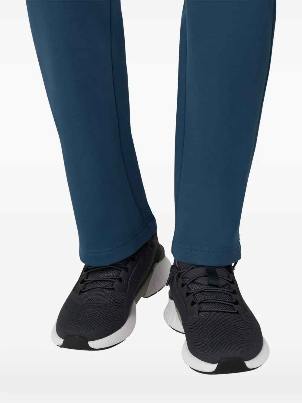 Boggi Milano Sneakers met reflecterende print Grijs