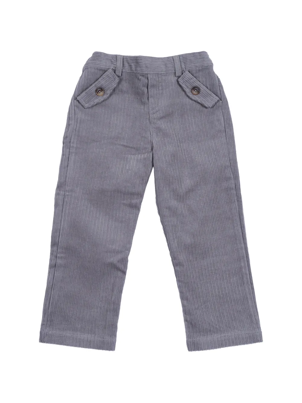 Tartine Et Chocolat button corduroy trousers - Grigio