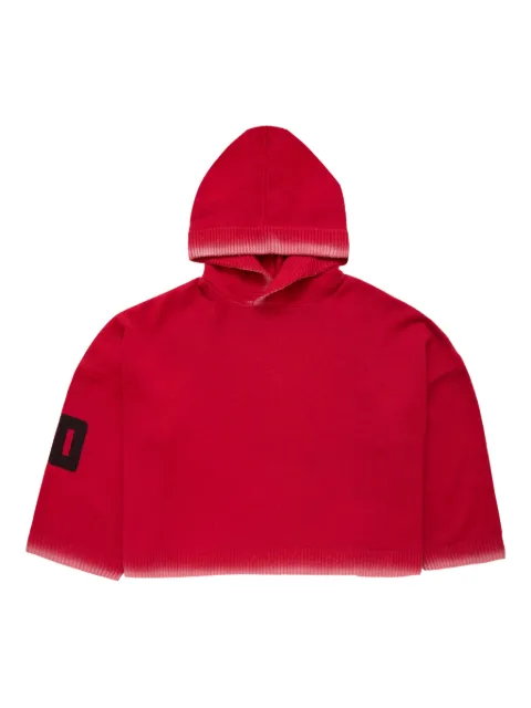Spencer Badu graphic red hoodie