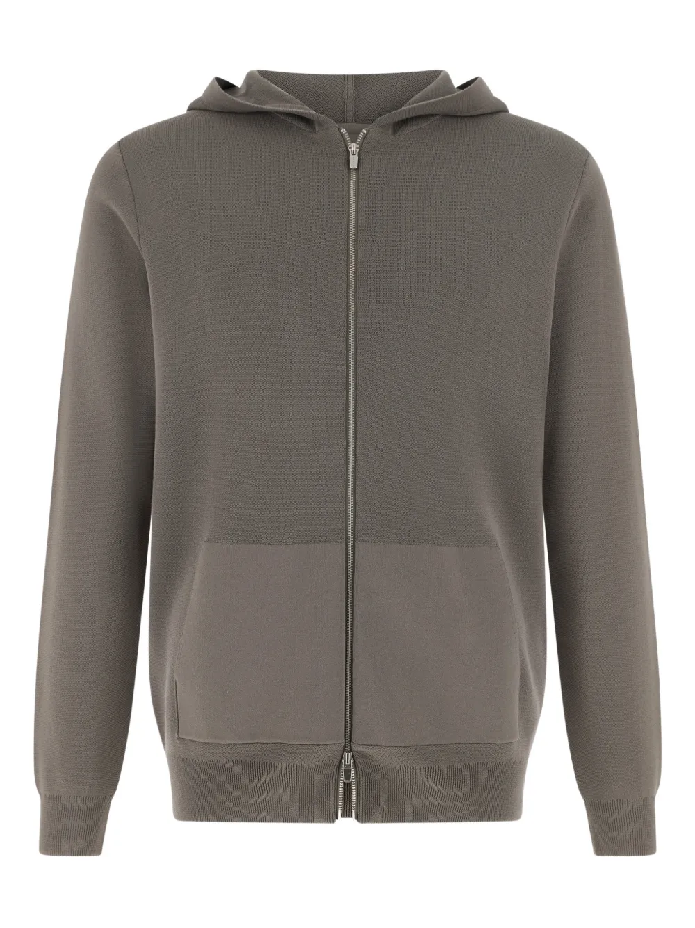 Boggi Milano full-zip raglan jumper - Grigio