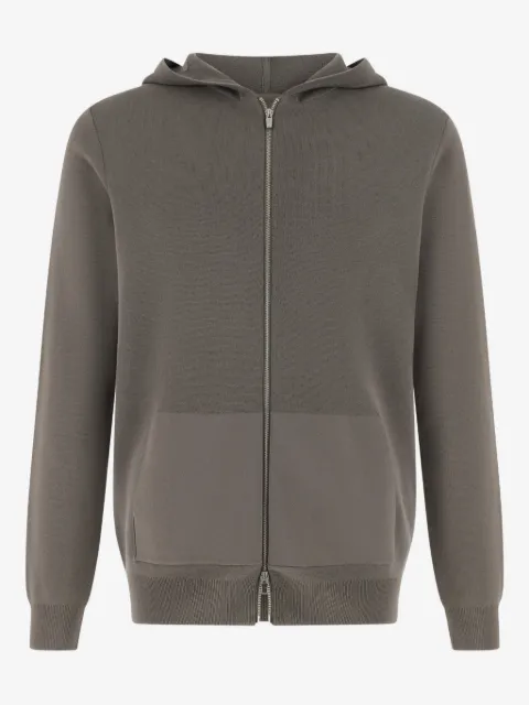 Boggi Milano full-zip jumper in technical blend