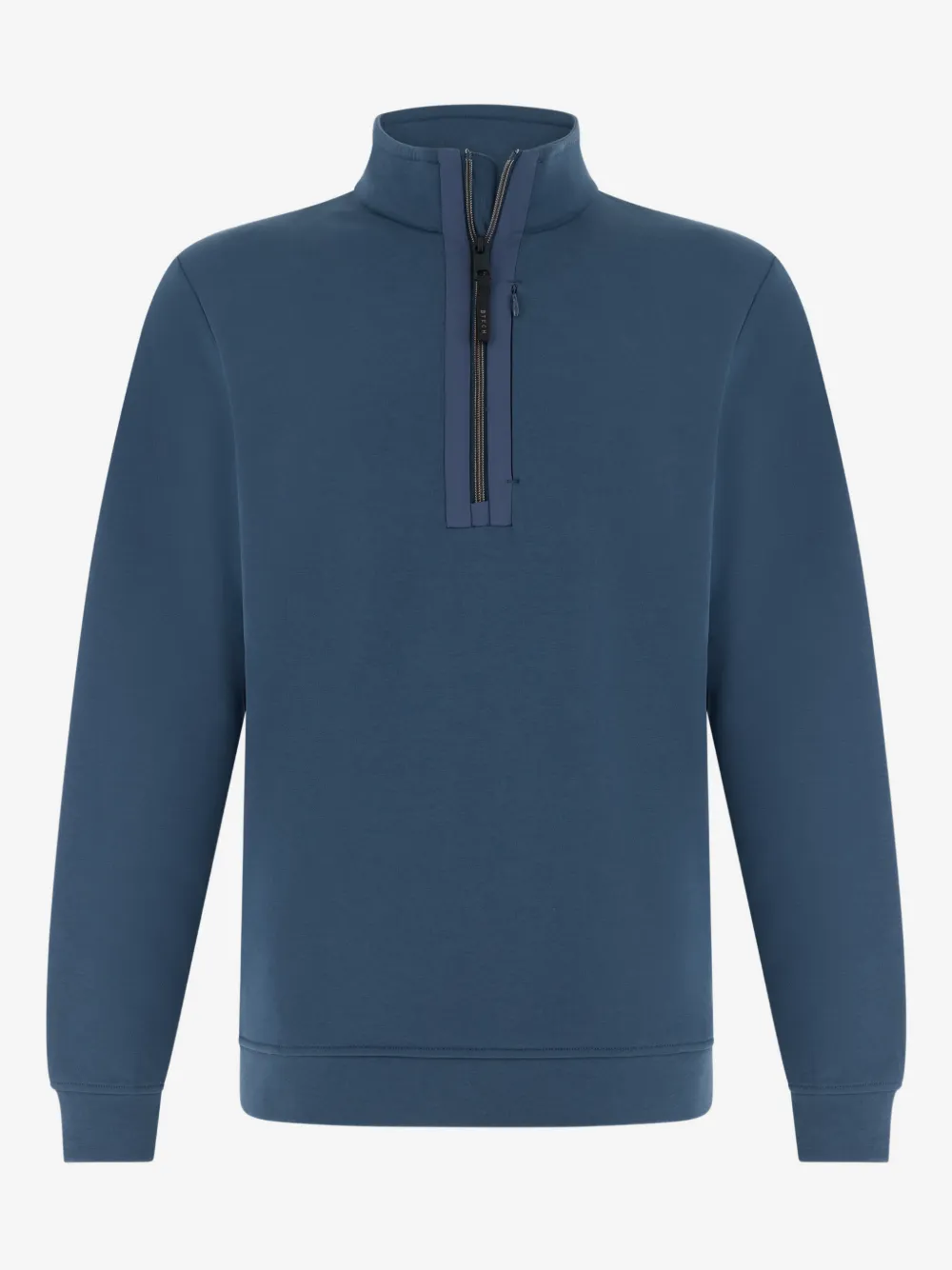 Boggi Milano half-zip scuba sweatshirt | Blue | Image 1