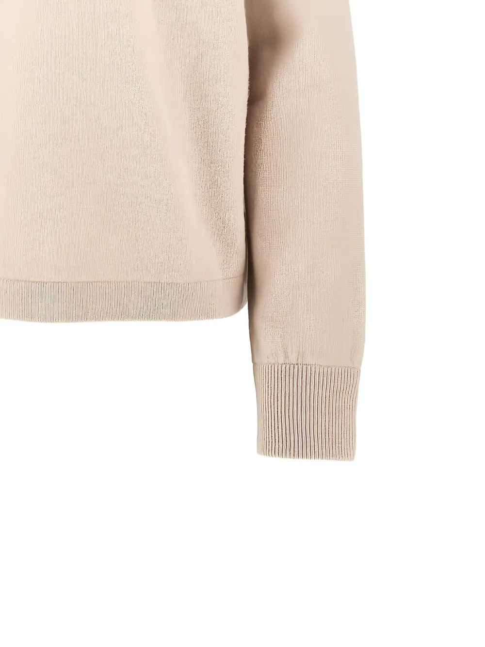 'S Max Mara Geribbelde trui met lange mouwen Beige