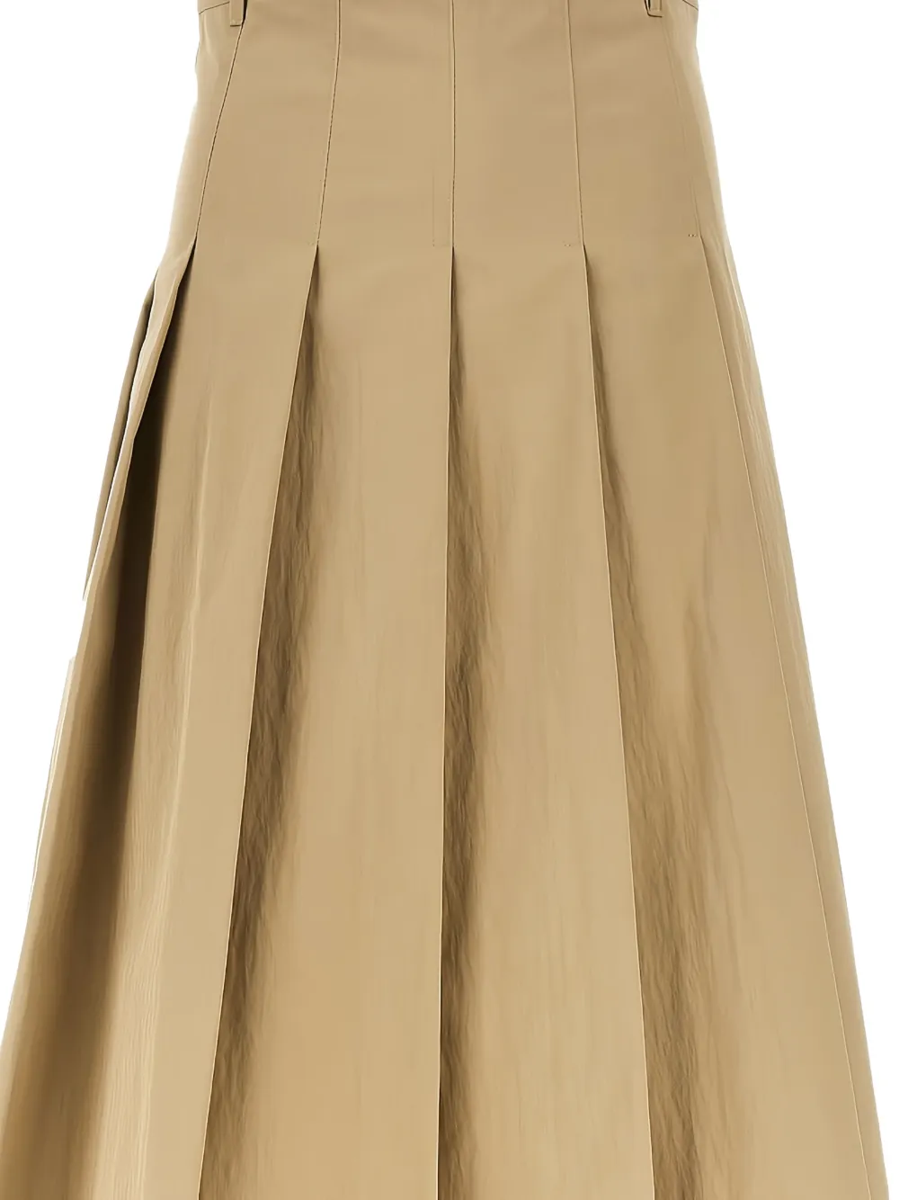 Weekend Max Mara pleated midi skirt - Beige