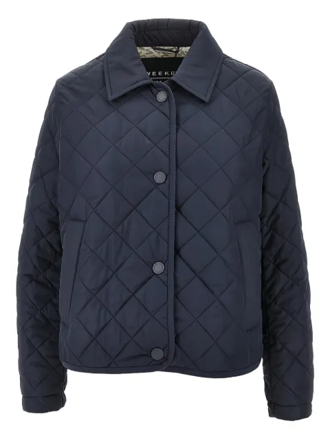 Weekend Max Mara quilted polo-collar jacket