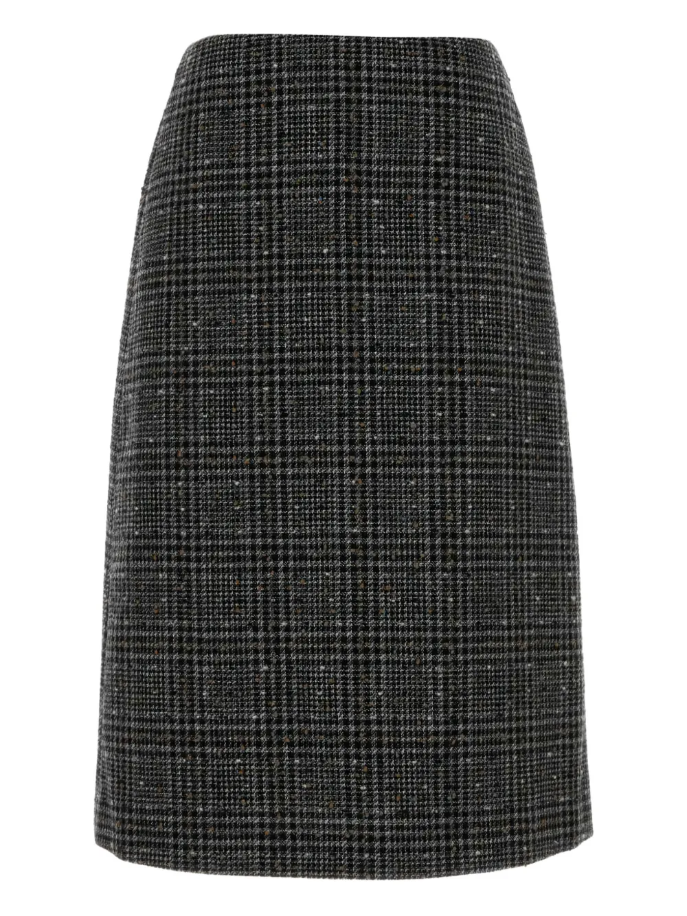 FENDI Gonna midi a quadri - Grigio