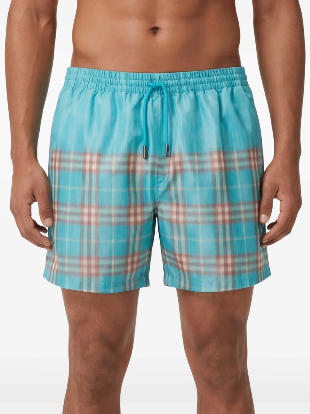 Burberry Zwembroek met kleurverloop Blauw