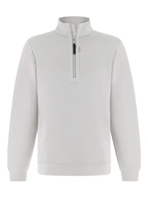 Zegna ハーフジップ セーター | ホワイト | FARFETCH JP
