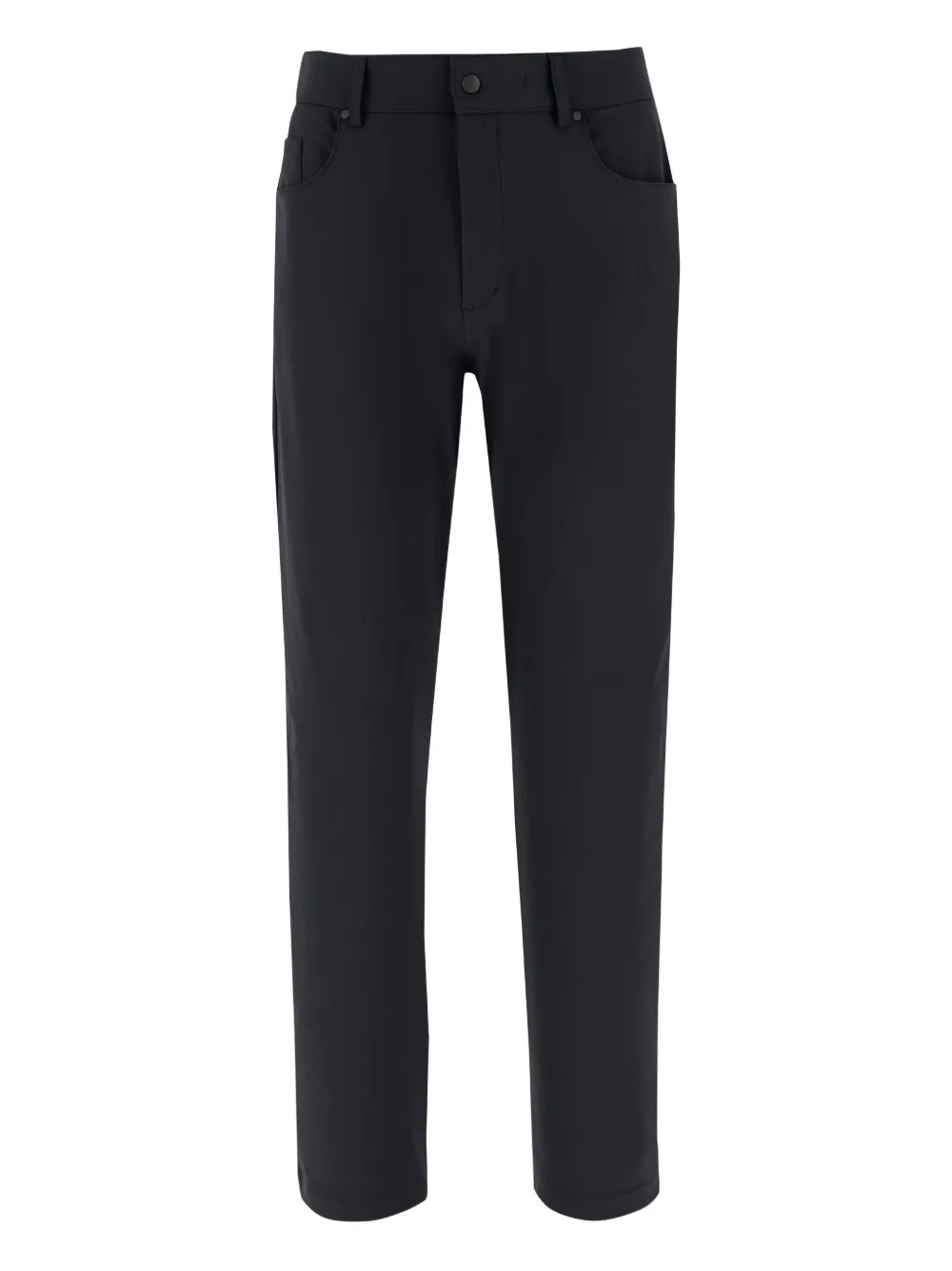 Boggi Milano stretch elastic waistband trousers - Nero