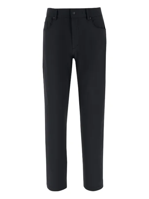 Boggi Milano stretch elastic waistband trousers